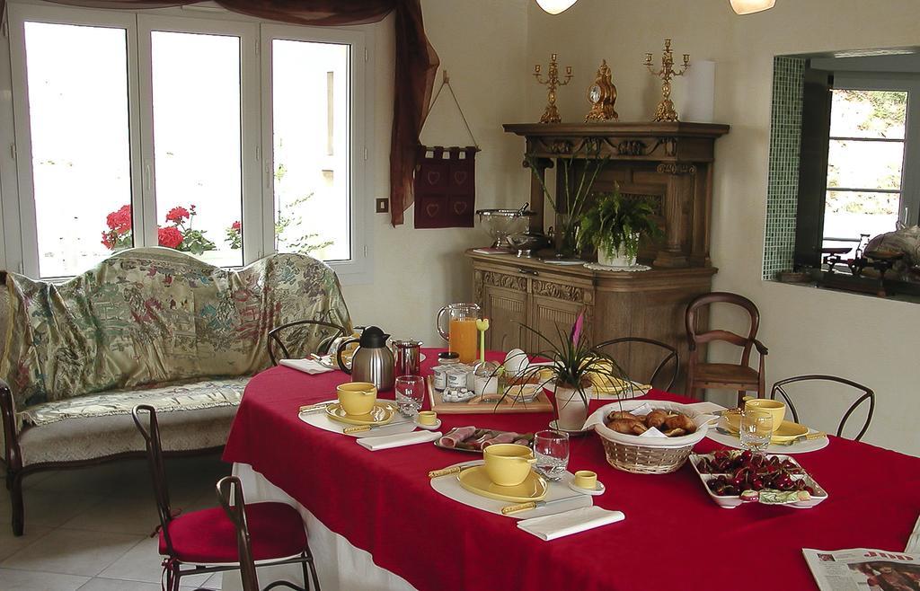 B&B Le Vert Galant Normanville  Værelse billede